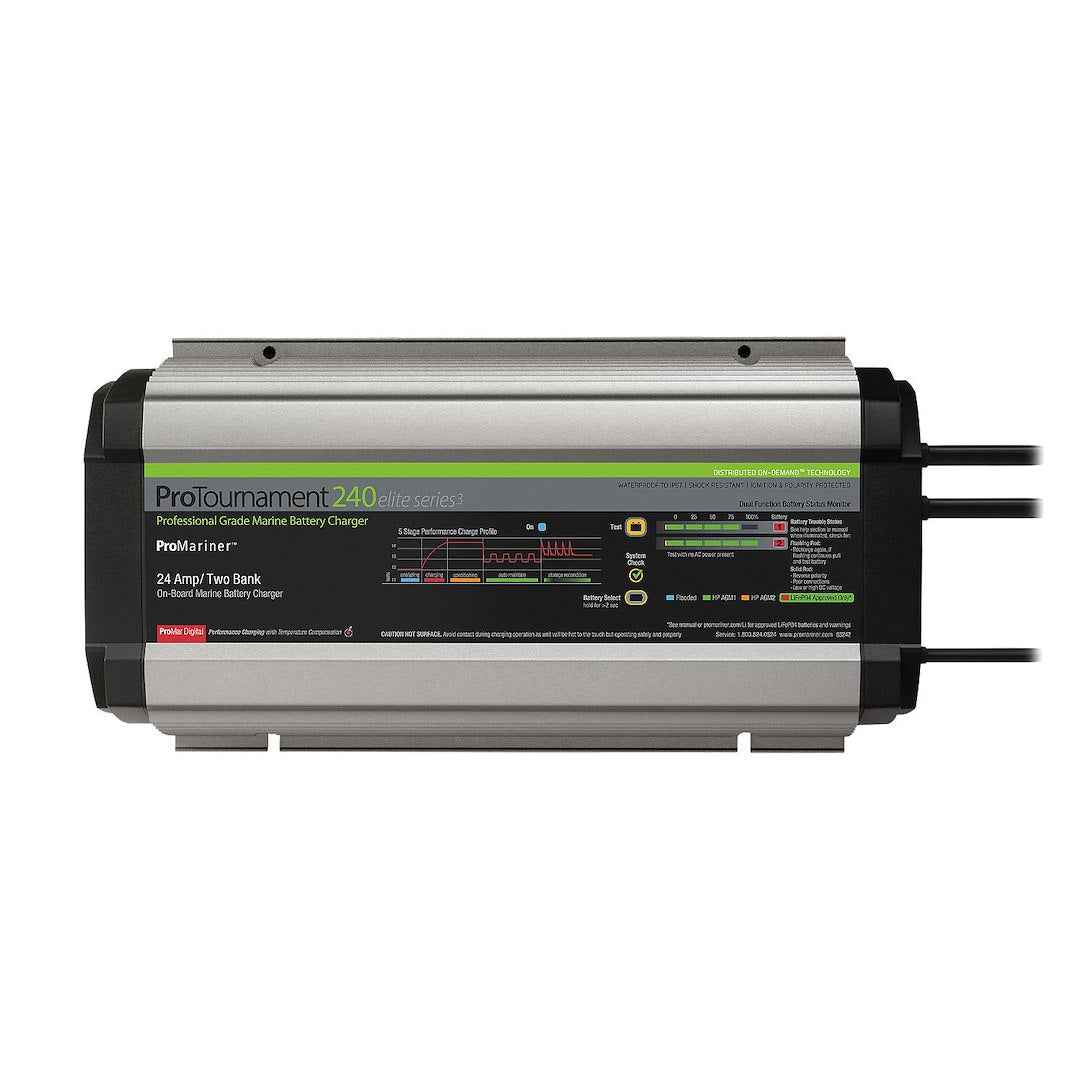 Pro Mariner 53242 12V 24A 2-Bank Marine Battery Charger