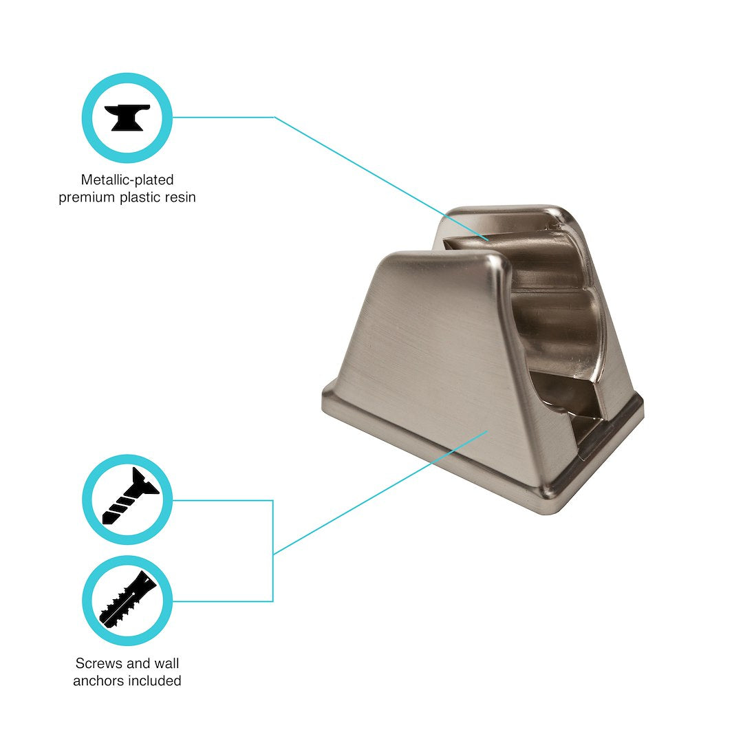 Dura Faucet Shower Head Mount (Dfsa156sn) – Material: Plastic