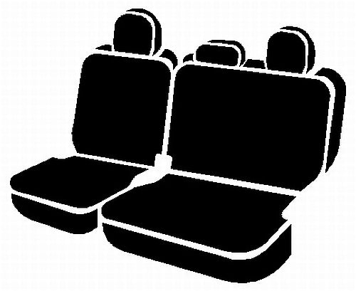 Fia NP92-38 GRAY Neo Neoprene Rear 60/40 Seat Cover
