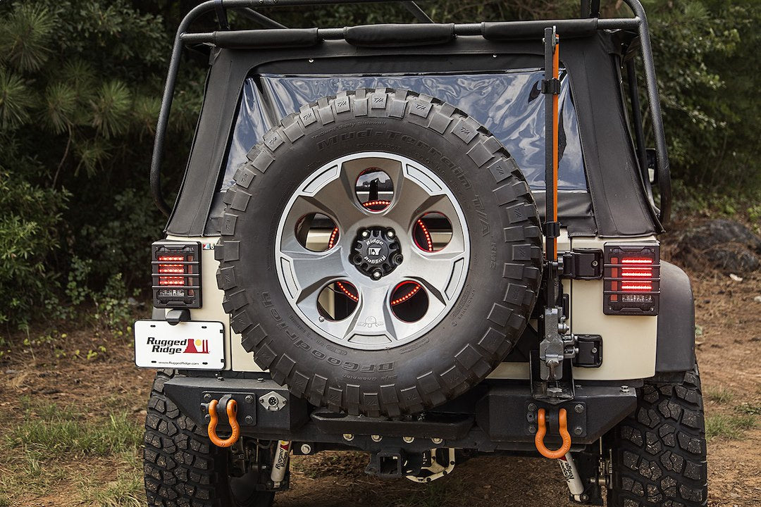 Rugged Ridge 11585.04 LED Ring Spare Tire Brake Light