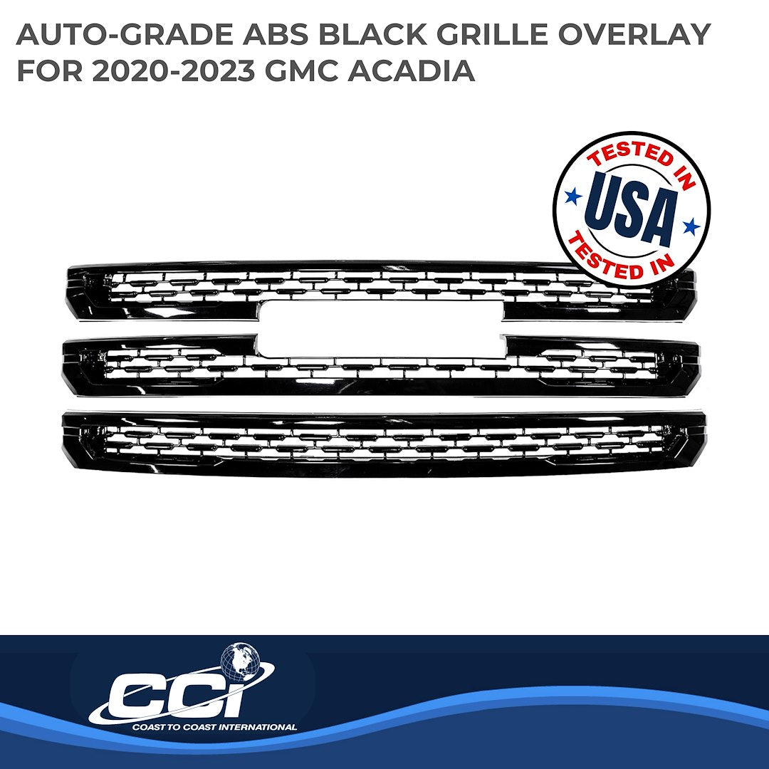 Coast To Coast GI175BLK Black Acadia Bar Grille Overlay - image 2