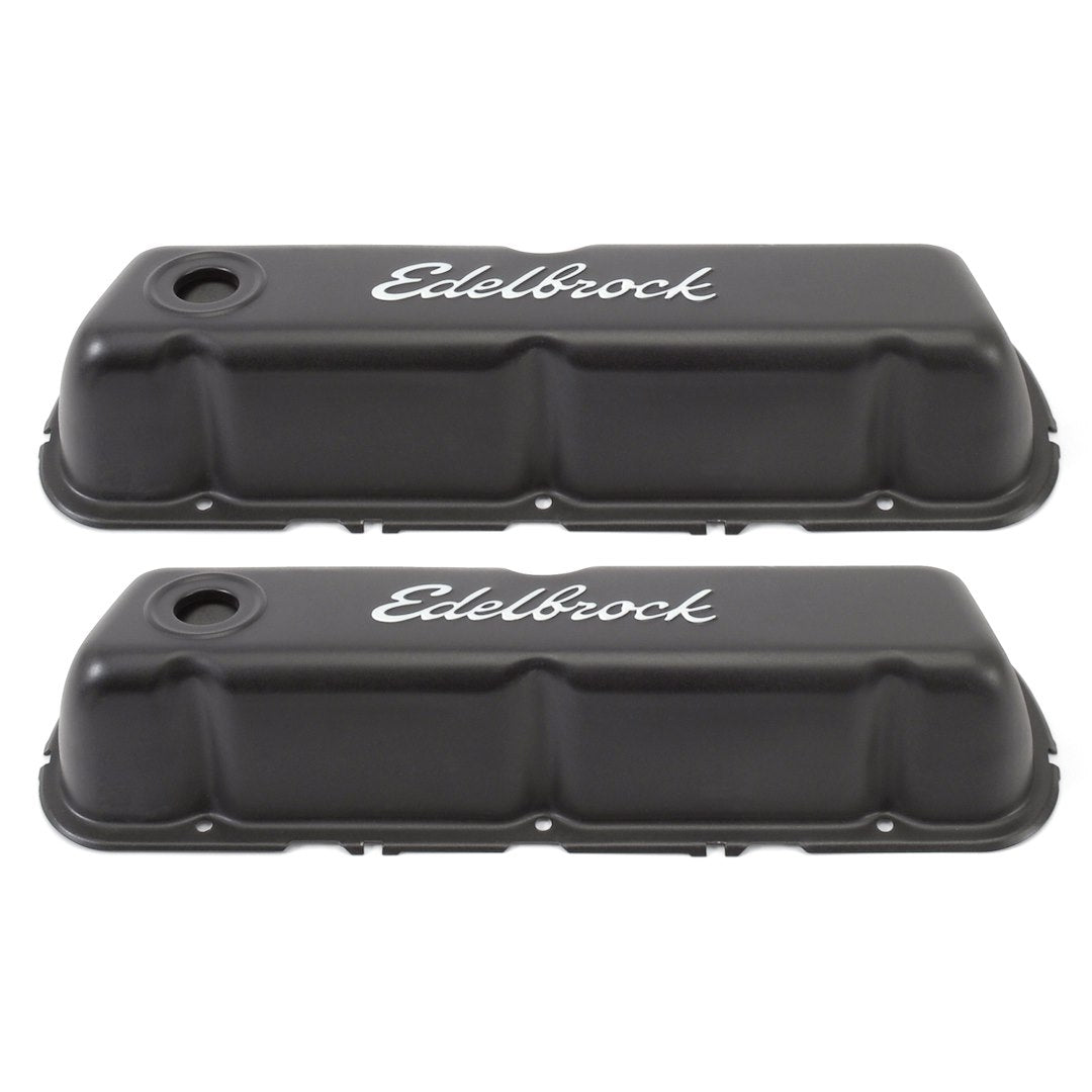 Edelbrock 4603 Low Black Valve Cover for 289–351W