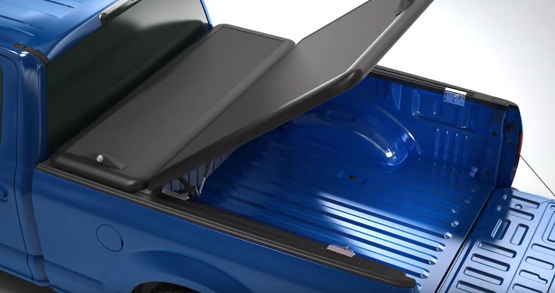 Stowe Cargo R255009-2 Matte Black Hard-Folding Tonneau Cover