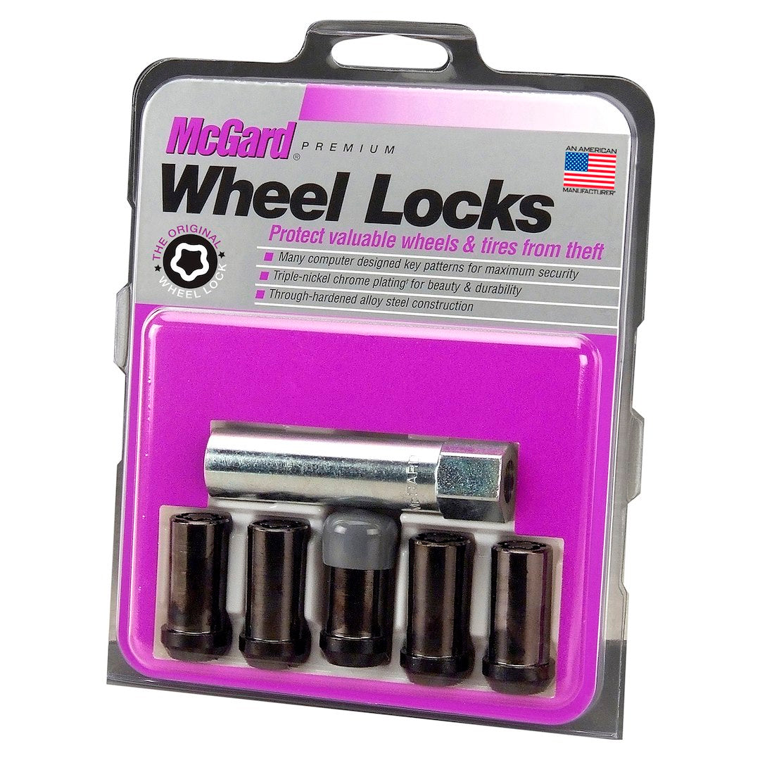 McGard 25540BK 1.6-Inch Tuner Wheel Lock Set