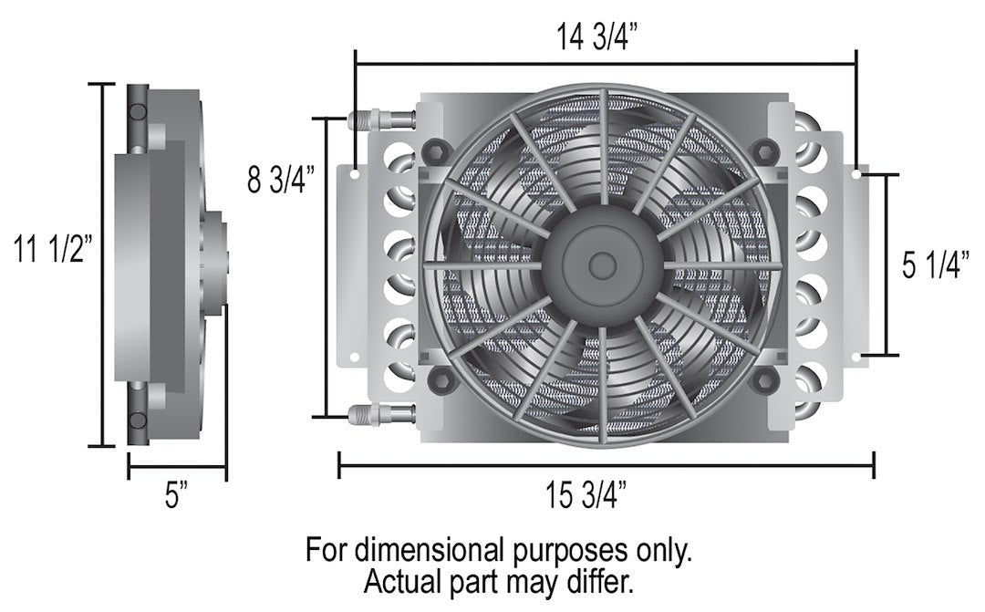 Derale 13900 Electra-Cool Remote Automatic Transmission Cooler - image 3