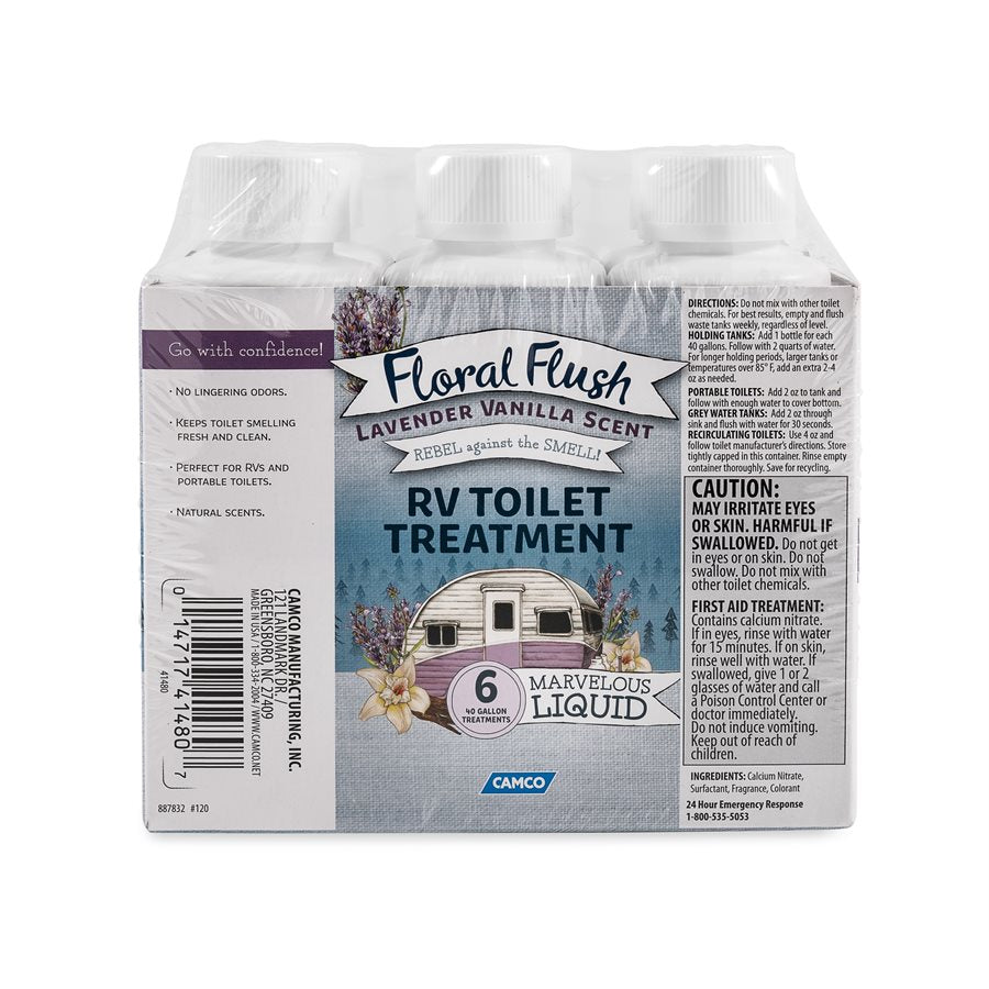Camco Floral Flush Waste Holding Tank Treatment (41480)
