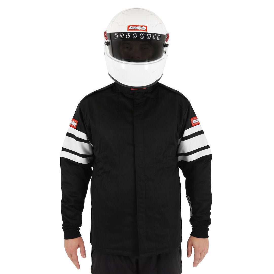 Racequip 121007 Black Racing Jacket, 2X-Large
