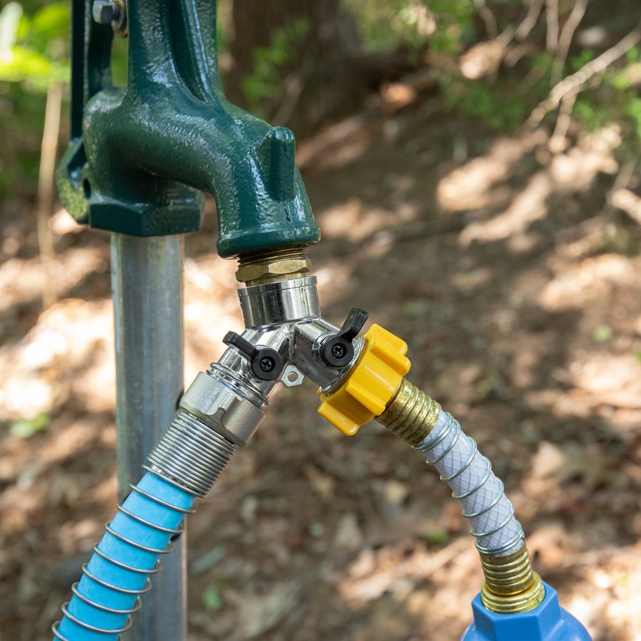 Camco Fresh Water Fill Hose Shut Off Valve (20114)