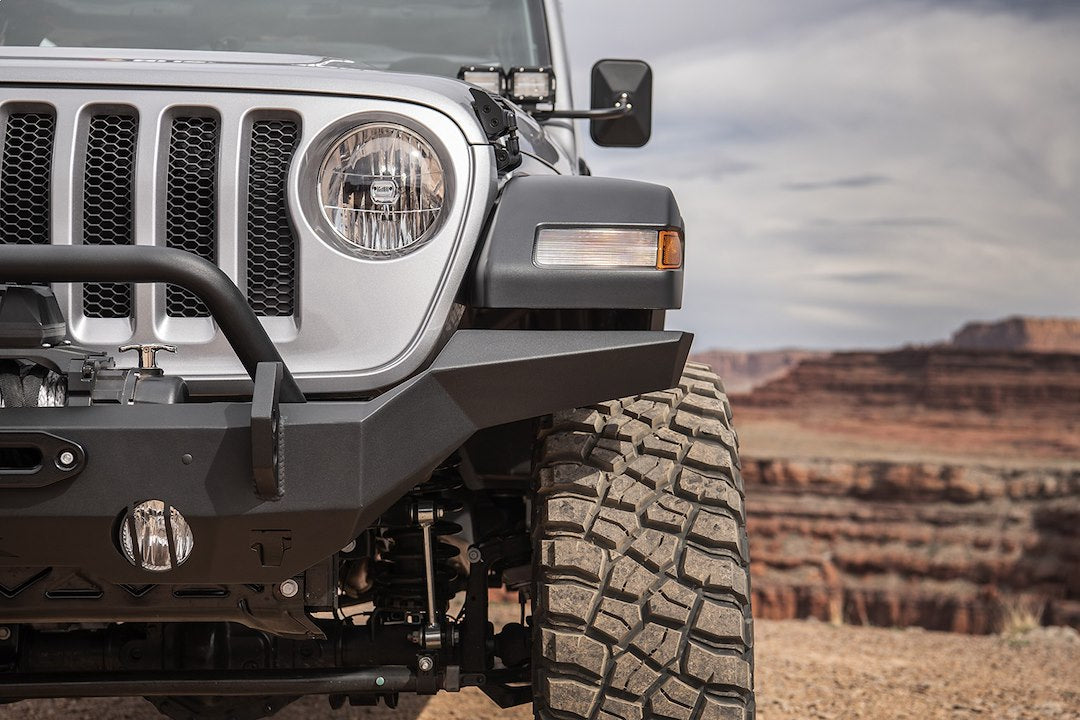Rugged Ridge 11540.31 Full-Width Steel Front Bumper for JL