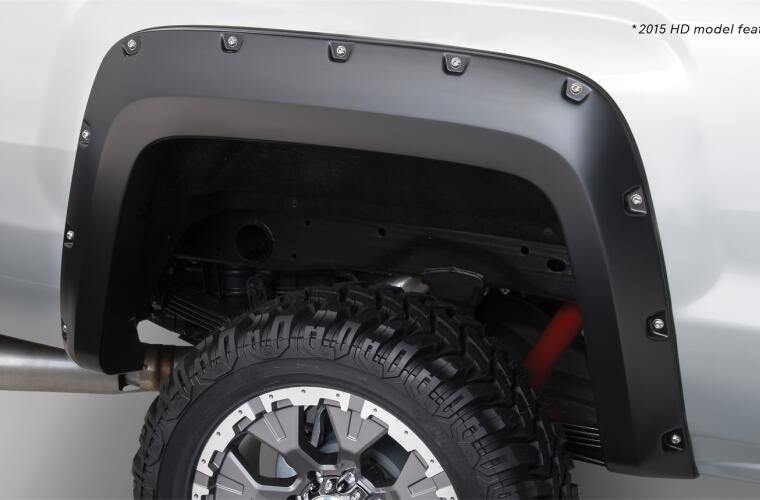 Bushwacker 40122-02 Pocket Style Sierra Rear Fender Flare