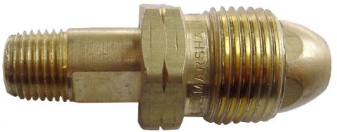 Marshall Excelsior Propane Adapter Fitting (Me1690p) – Material: Brass
