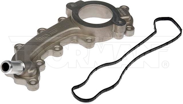 Dorman 9023102HP Aluminum Coolant Crossover Pipe, 10.7 Inch - image 1