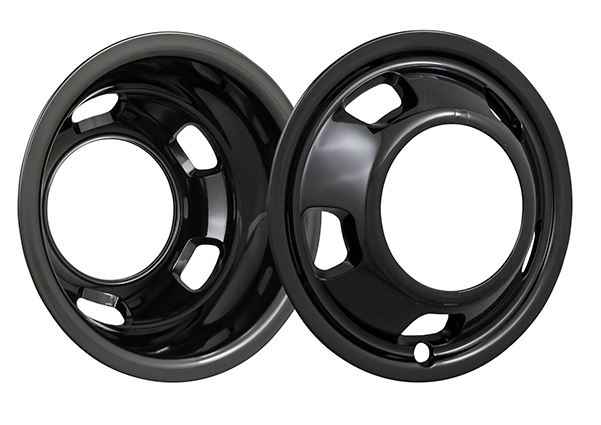Coast To Coast N8010BLK Wheel Simulators - 17 in - 8 Lug, Set of 4