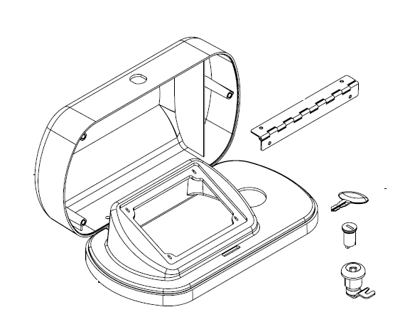 Bal Rv 21700107 Trailer Tongue Jack Cover
