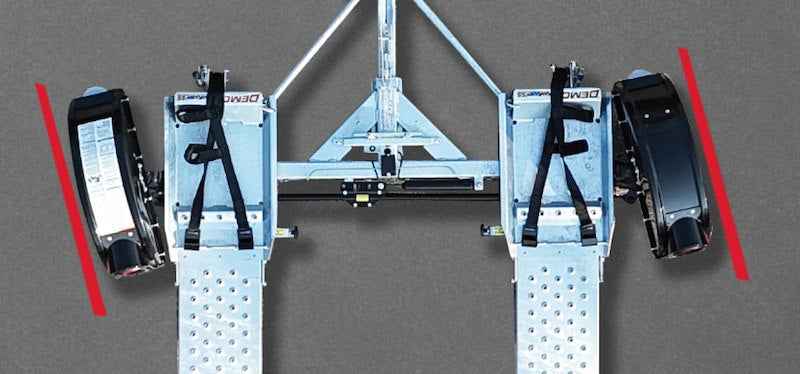 Demco 9713045 KarKaddy SS Tow Dolly with Hydraulic Disc Brakes