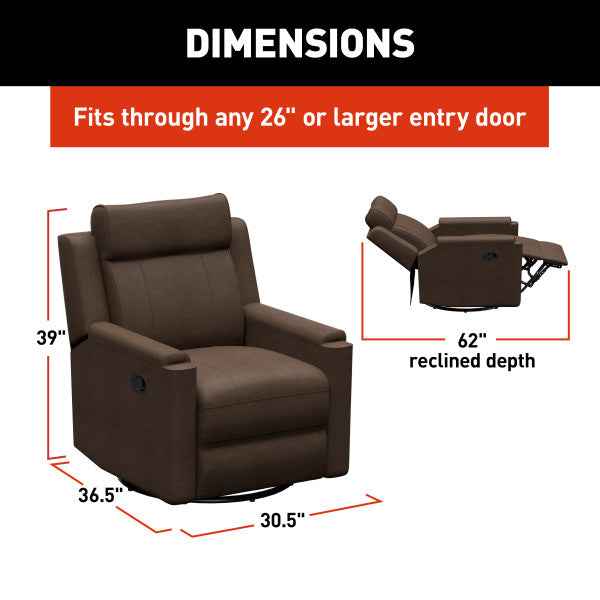 Thomas Payne Swivel Glider Recliner – Satula – 2024044208