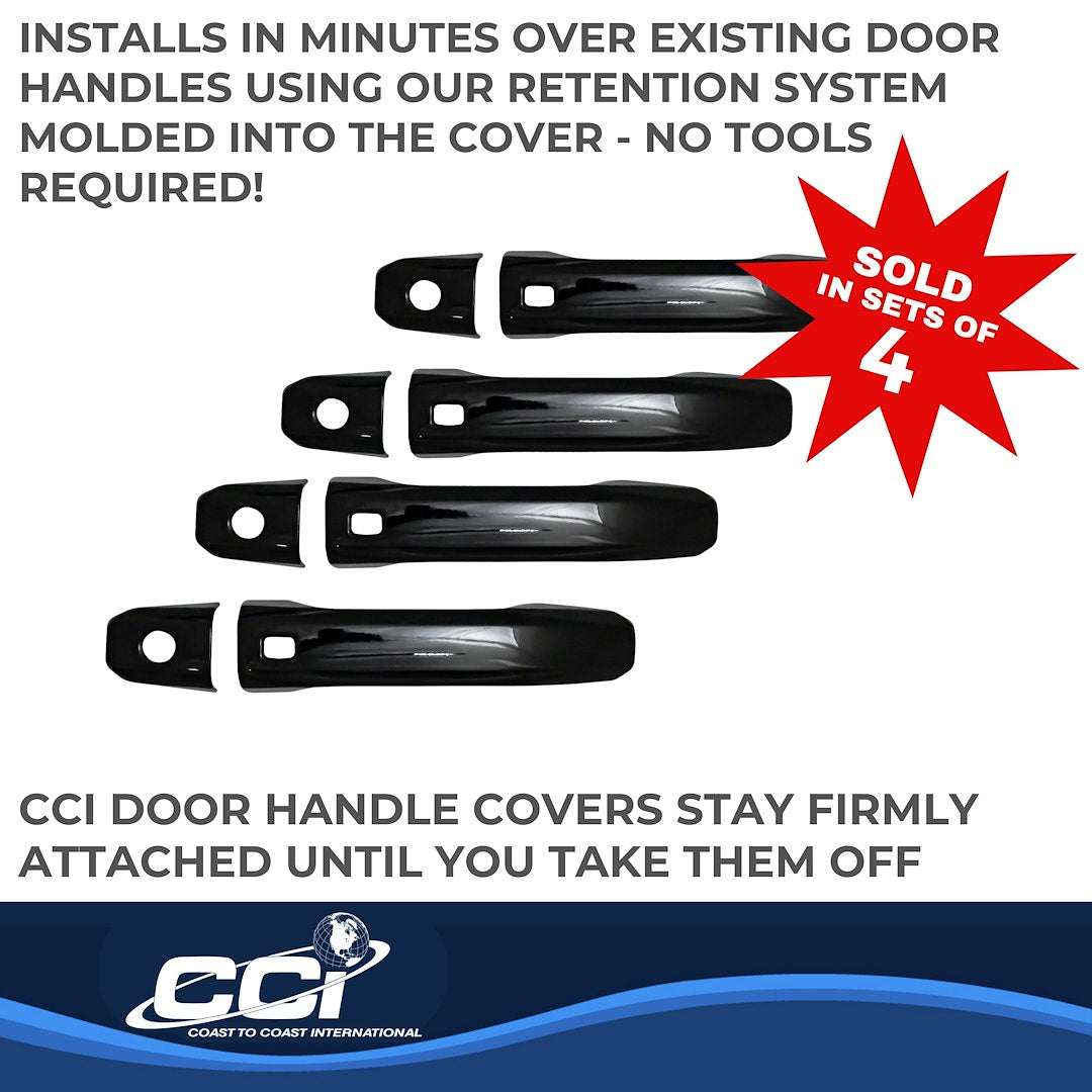 Coast To Coast DH68588SBK Black Truck Smart-Key Covers - image 3