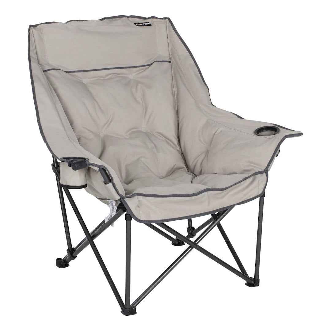 Lippert 2021128653 Folding Camp Chair - 400 lb, Sand