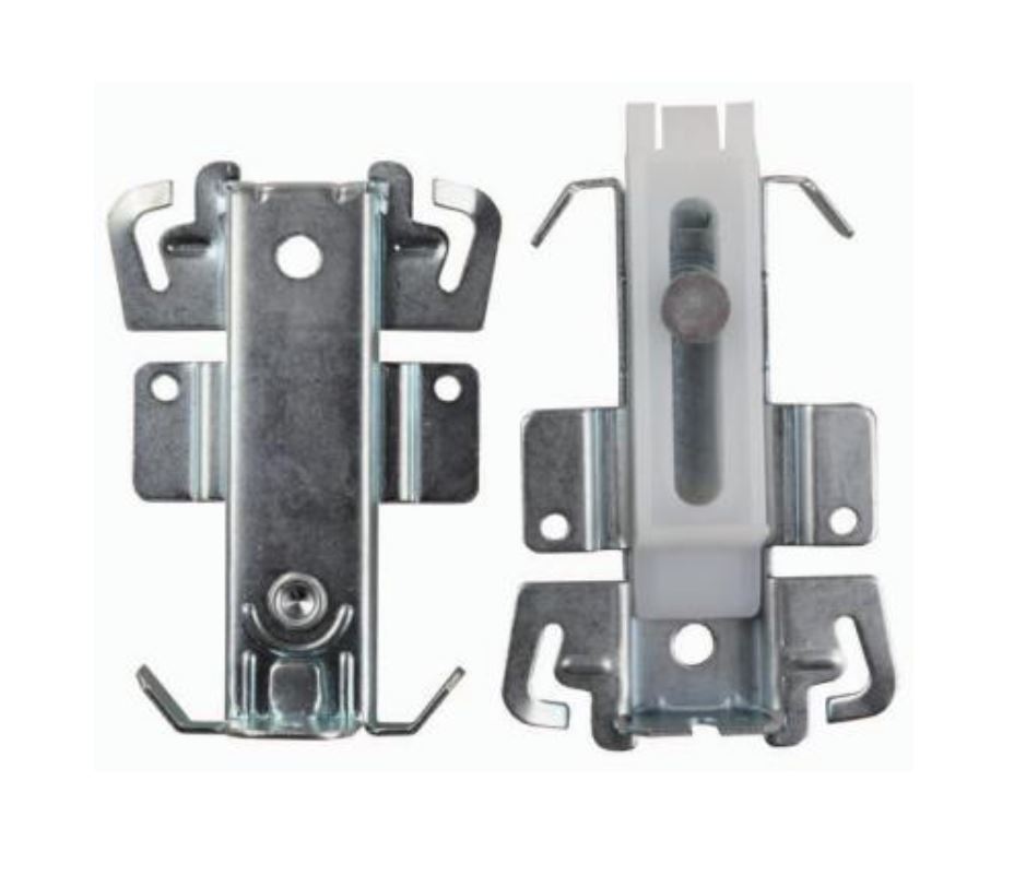 JR Products Interior Door Guide (20585) – Color: Silver