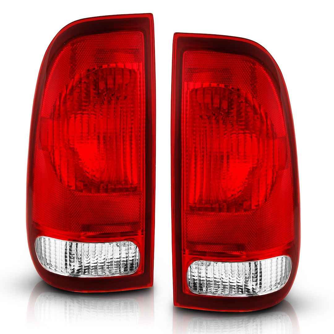 ANZO USA 311307 Red/Clear Tail Lights for Ford