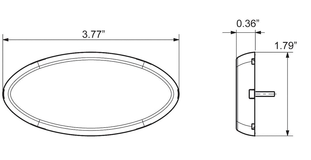 Optronics Mcl0030 Series Surface Mount Marker/ Clearance (Cl0030rbbp)
