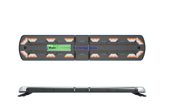 ECCO 12-50088-ES Pro Vantage 16-Module Amber LED Bar