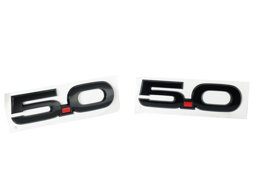 Ford Performance M-1447-M50ab Mustang 5.0L Fender Emblem