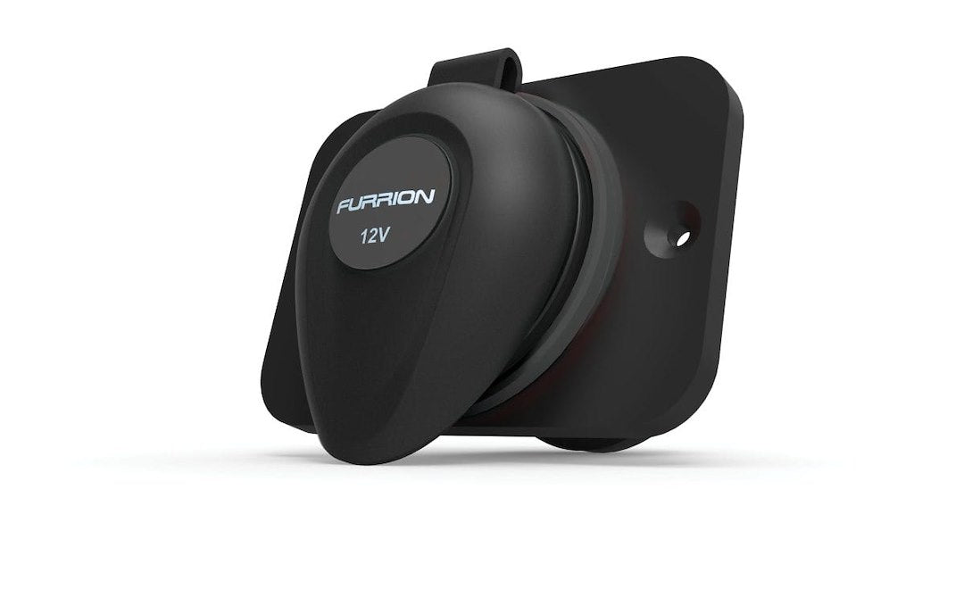 Furrion LLC F12vr-am Receptacle (2021123536) – Color: Black