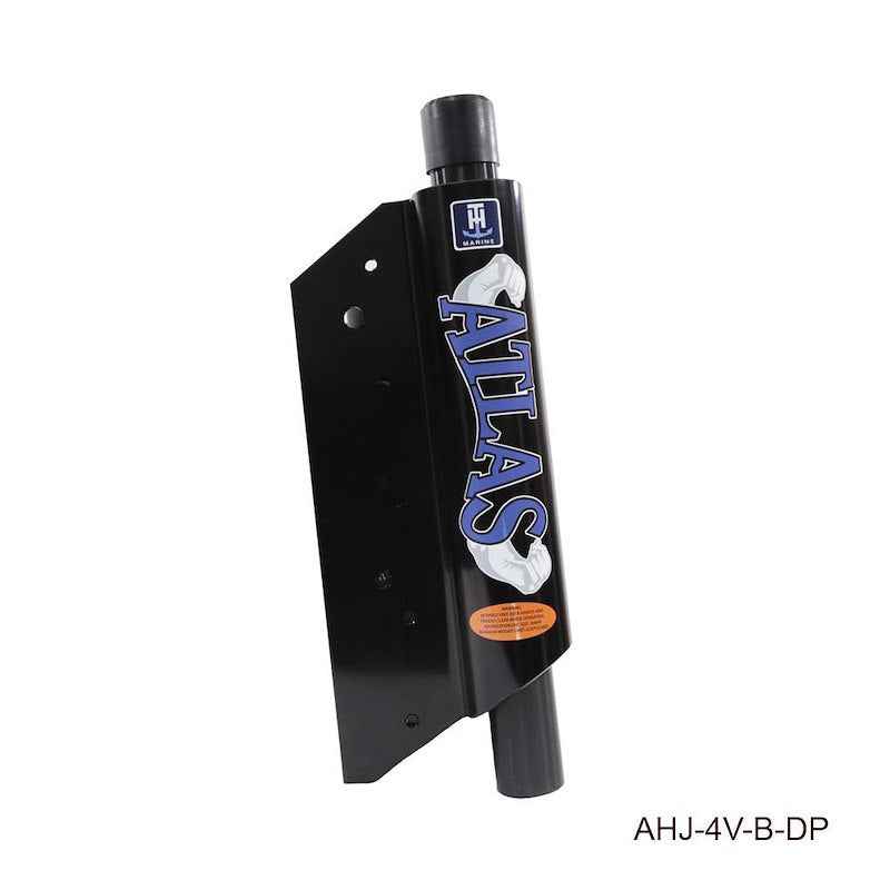 T-H Marine Black ATLAS Hydraulic Jack Plate 4" Setback – AHJ-4V-B-DP