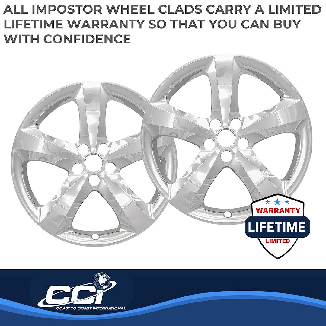Coast To Coast IMP801X Chrome 20-Inch Charger Wheel Skins - image 4