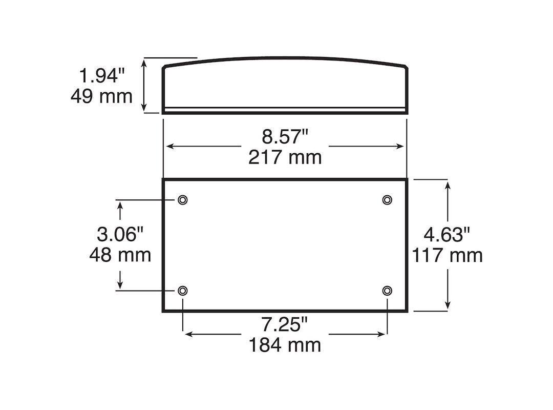 Peterson Mfg. Surface Mount Stop/ Tail/ Turn Light Trailer (V25912)