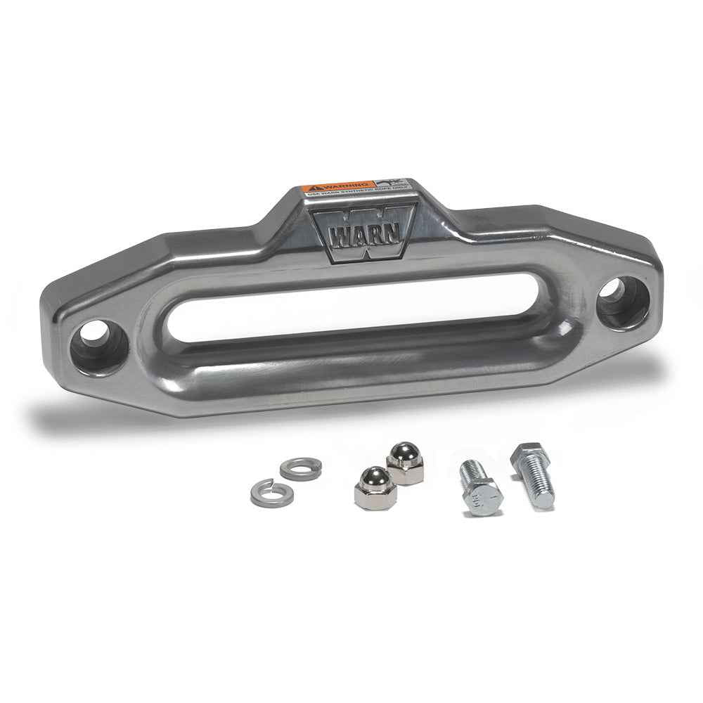 Warn 87914 Aluminum Hawse Winch Fairlead - Black