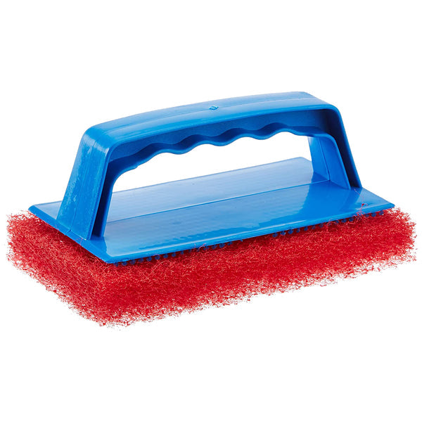 Star Brite 040130 Medium Red Scrub Pad with Handle