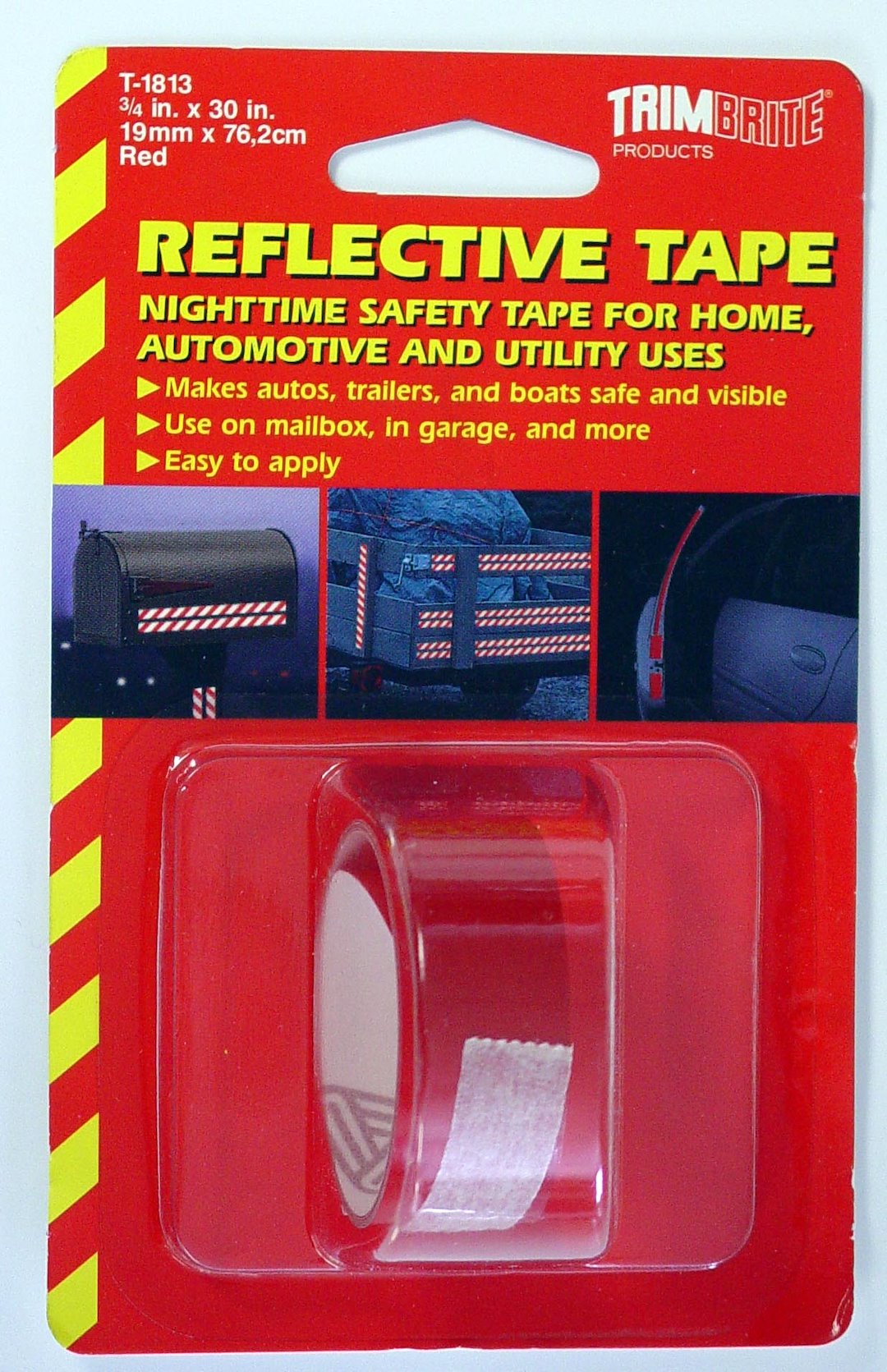 Trimbrite T1813 Red Reflective Tape
