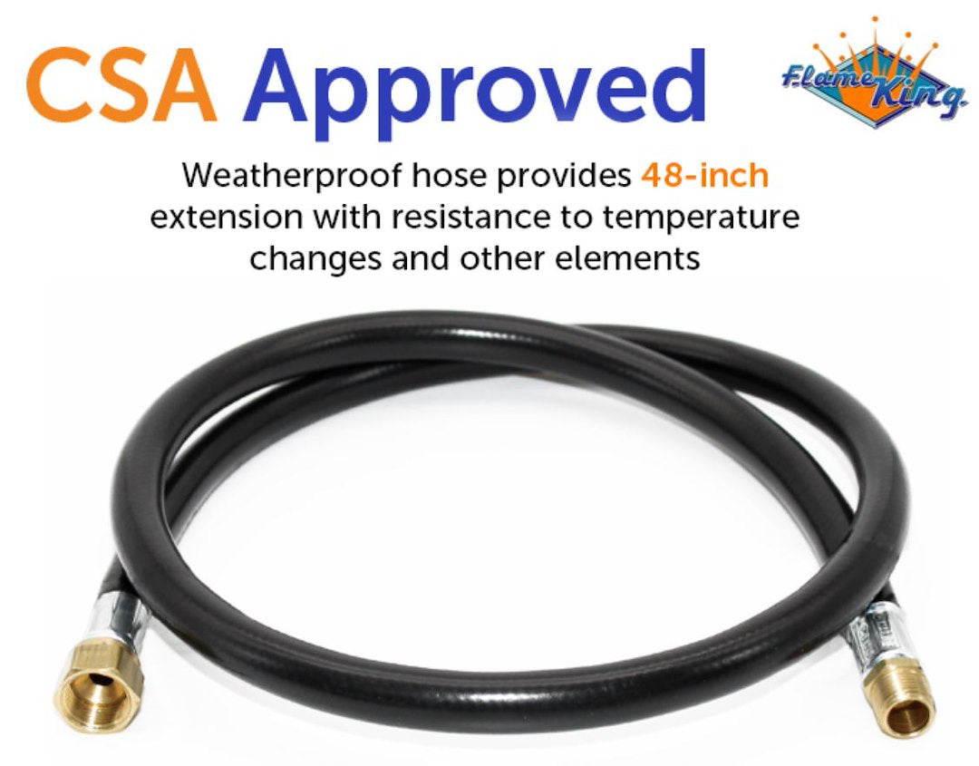 Flame King Mb100383-48 Propane Hose - image 3