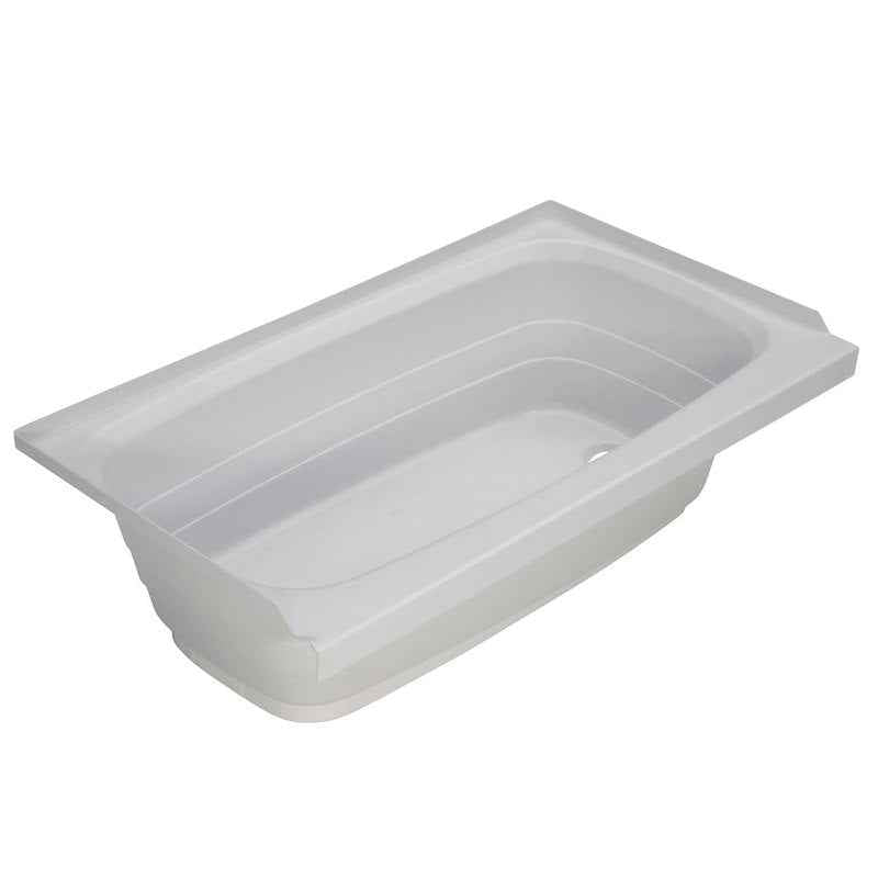 Lippert Better Bath 209678 24" x 40" RV Bathtub – Right Hand Drain