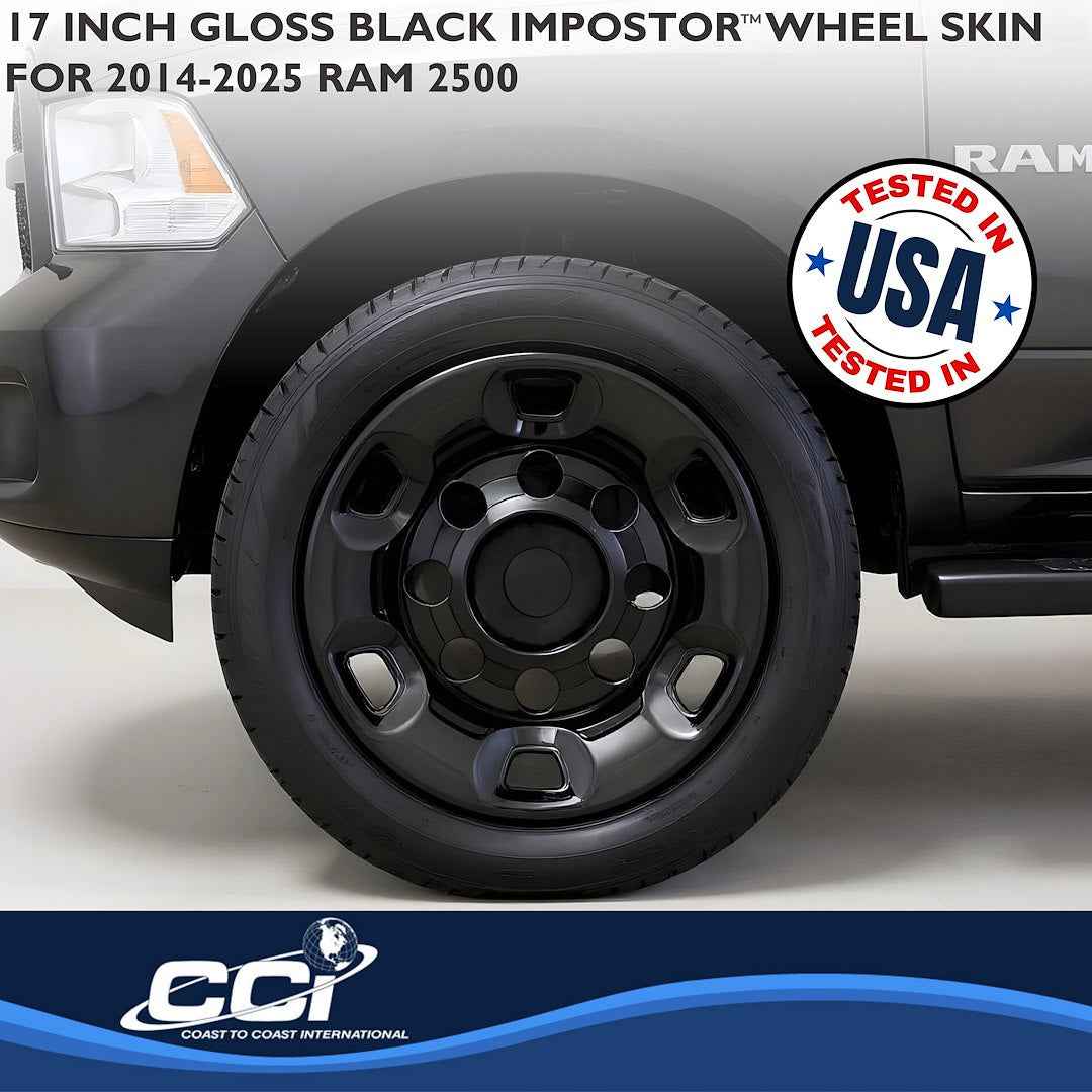 Coast To Coast IMP94BLK Gloss Black 17-Inch Wheel Skins