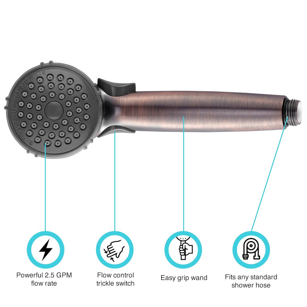 Dura Faucet Df-Sa400-Orb Shower Head - image 5