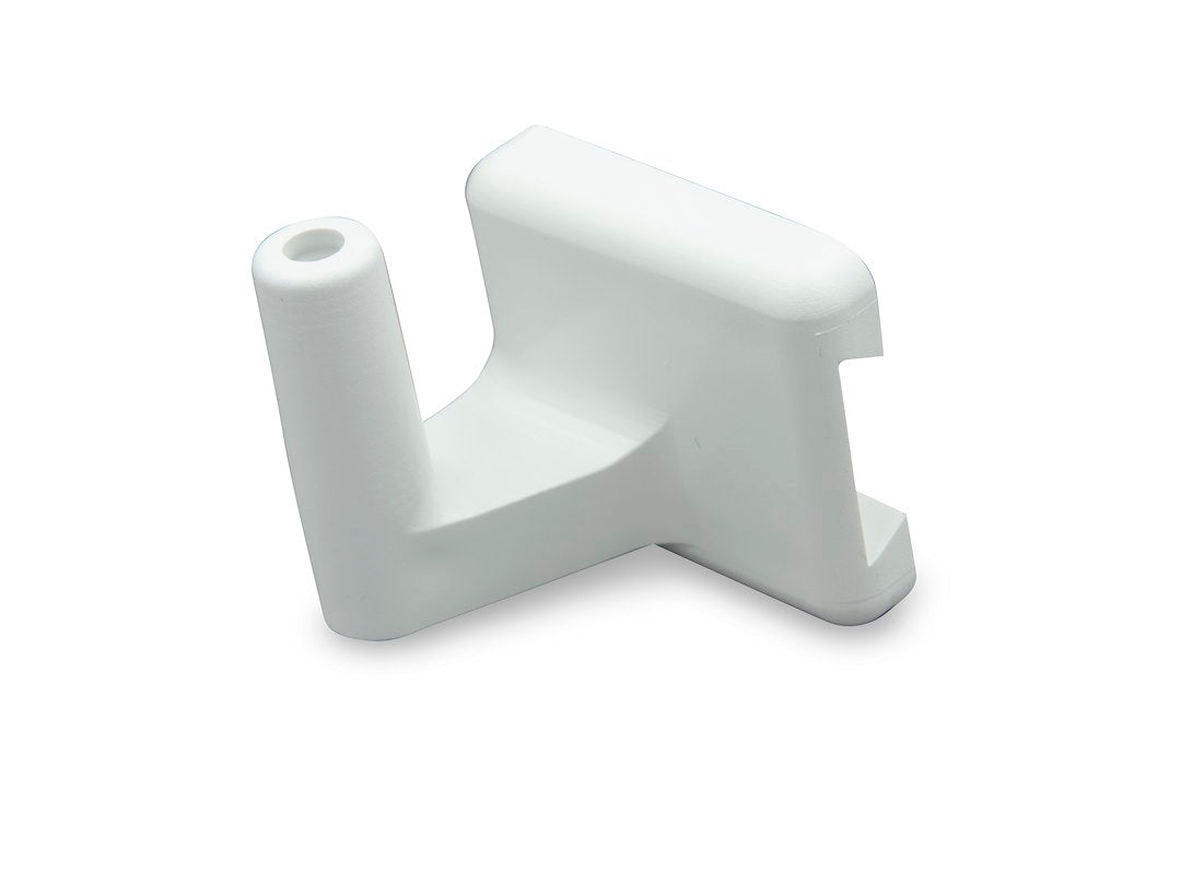 B&B Molders Shower Head Mount (94201) – Color: Polar White