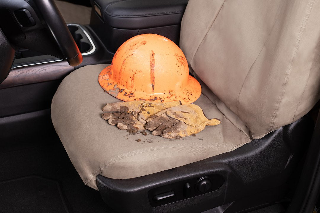 Covercraft SS3473PCTP SeatSaver Taupe Ford Bucket Covers - image 7
