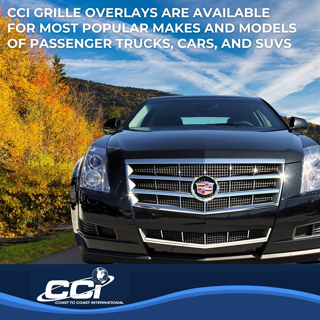 Coast To Coast GI76 CTS Chrome Bar Grille Overlay - image 5