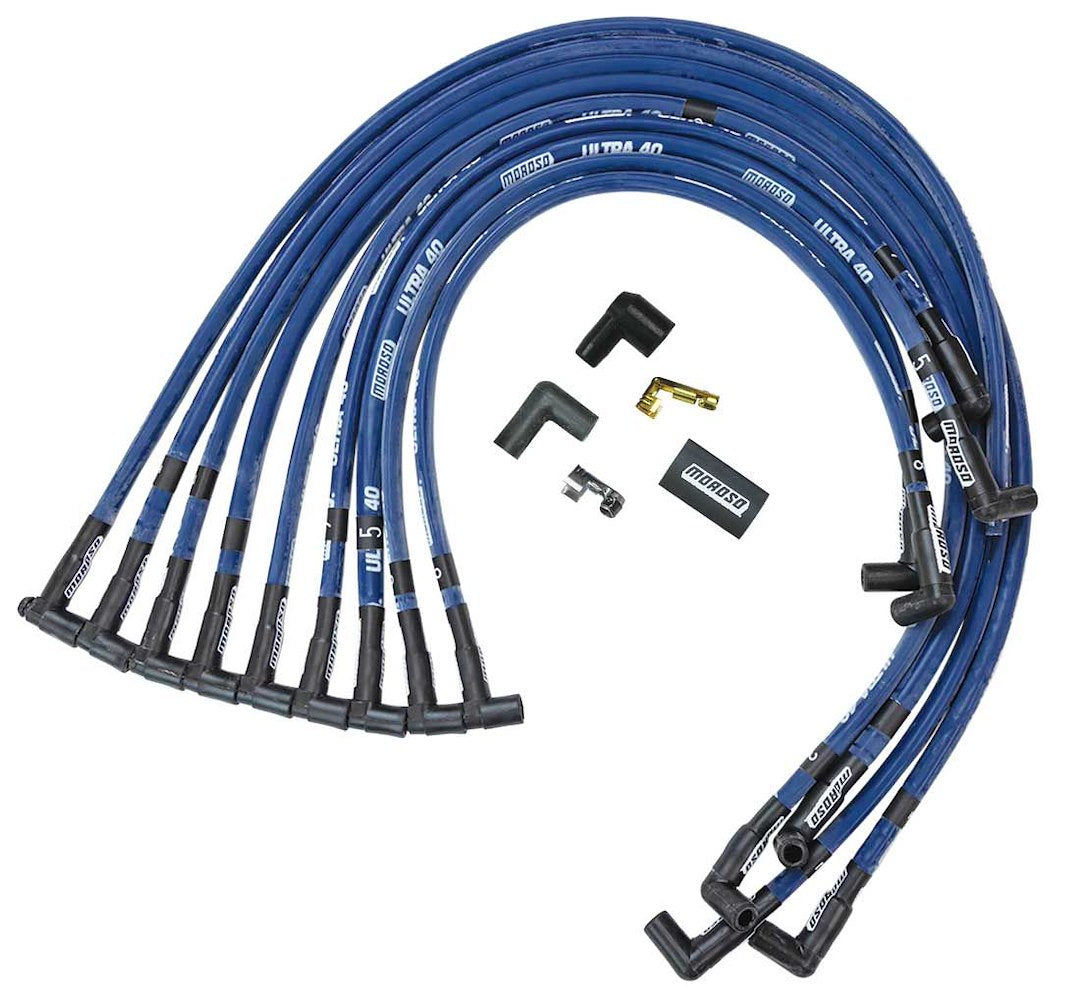 Moroso Performance 73607 Ultra 40 Small-Block Chevy Race Wire Set