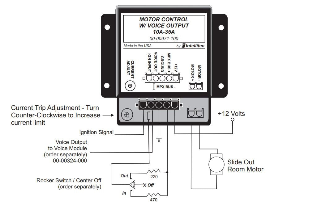 Intellitec 00-00971-100 Slide Out Control Module - image 2
