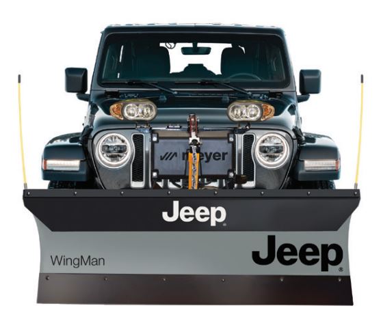 Meyer 78320 Wingman Jeep Snow Plow Package with LED Lighting