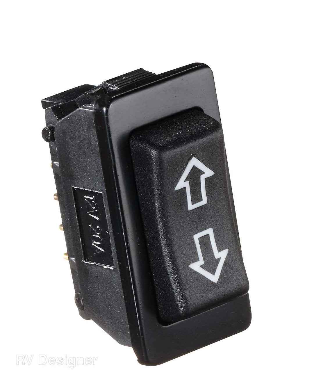 RV Designer S125 Slide Out Switch - Black