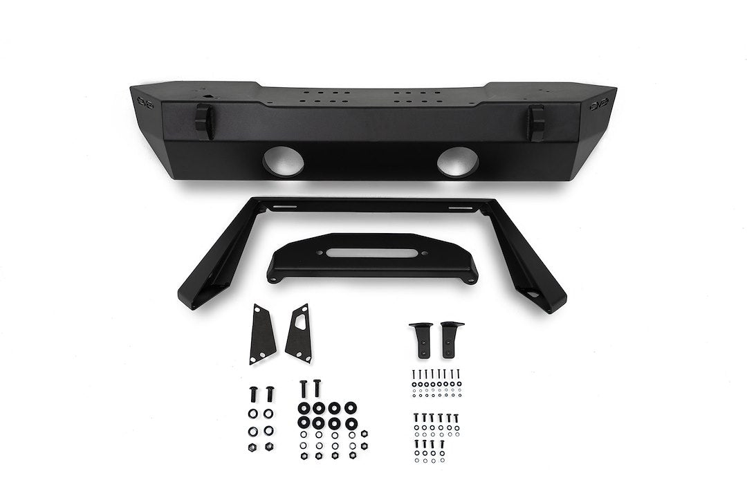 DV8 Offroad FBJL-06 FS-25 Stubby Steel Front Bumper