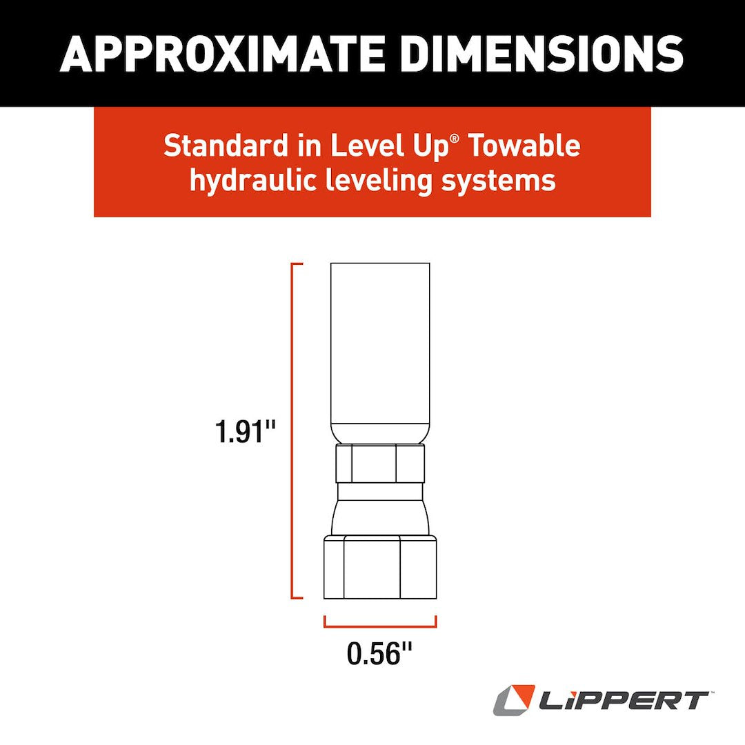 Lippert Components Hose End Fitting (138416)