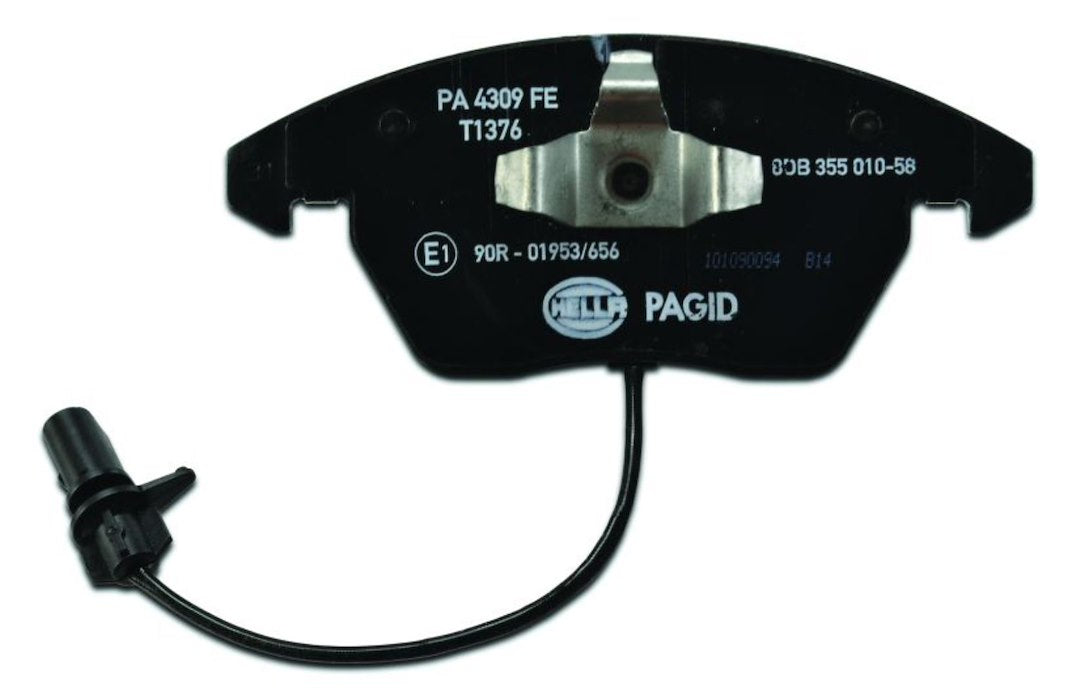 Hella Pagid 355010581 Low-Metallic Disc Brake Pad Set