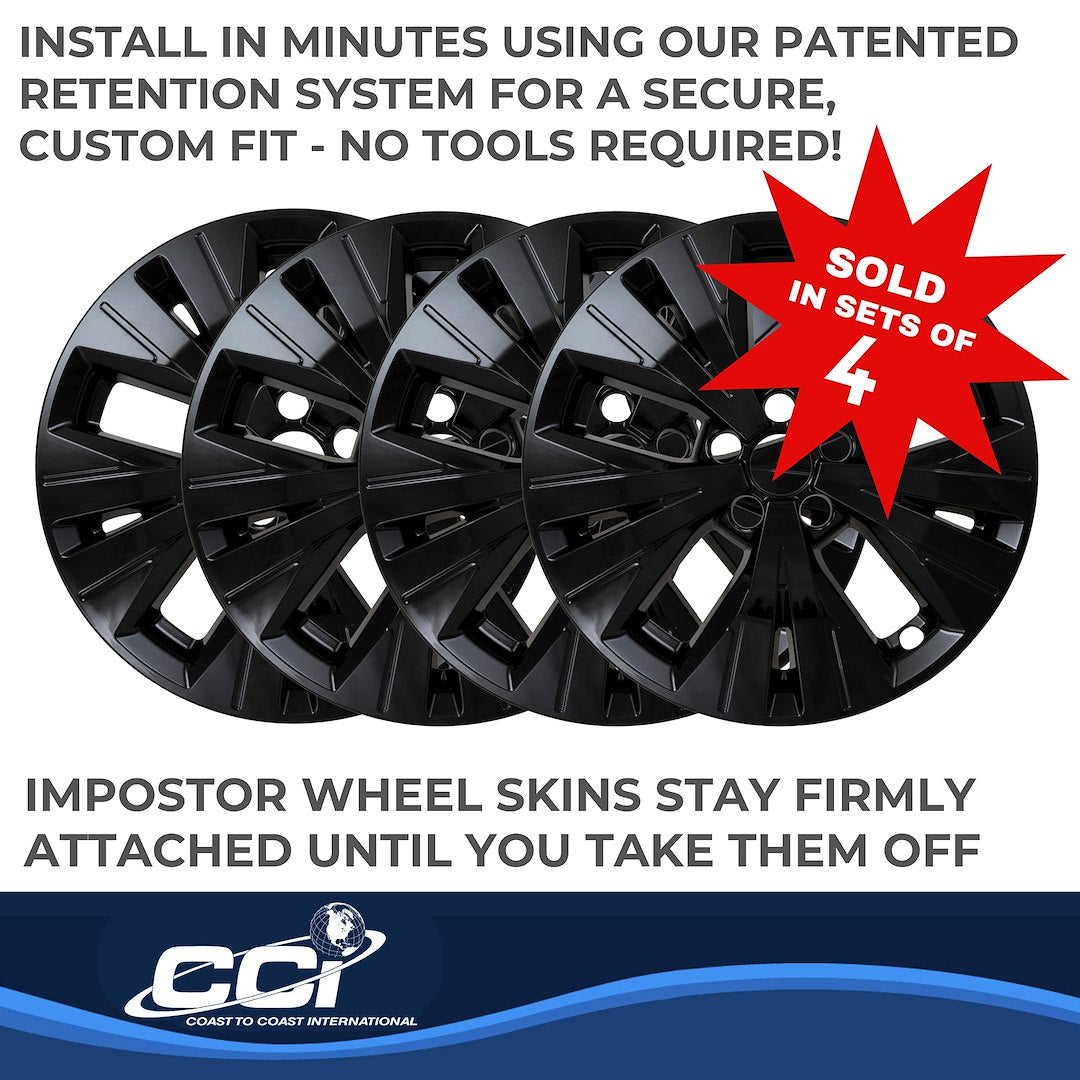 Coast To Coast IMP503BLK Rogue Black 18-Inch Wheel Skin - image 5