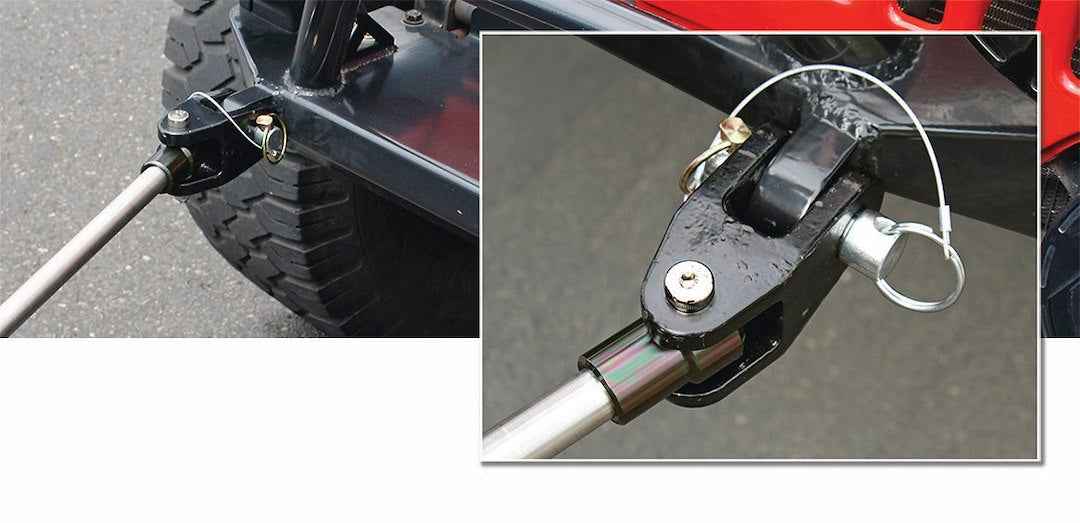 Roadmaster 0351 Tow Bar Adapters - D-Ring Bumper